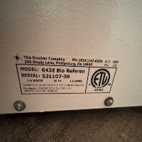 Drucker 642 E Bioreference Centrifuge image 0